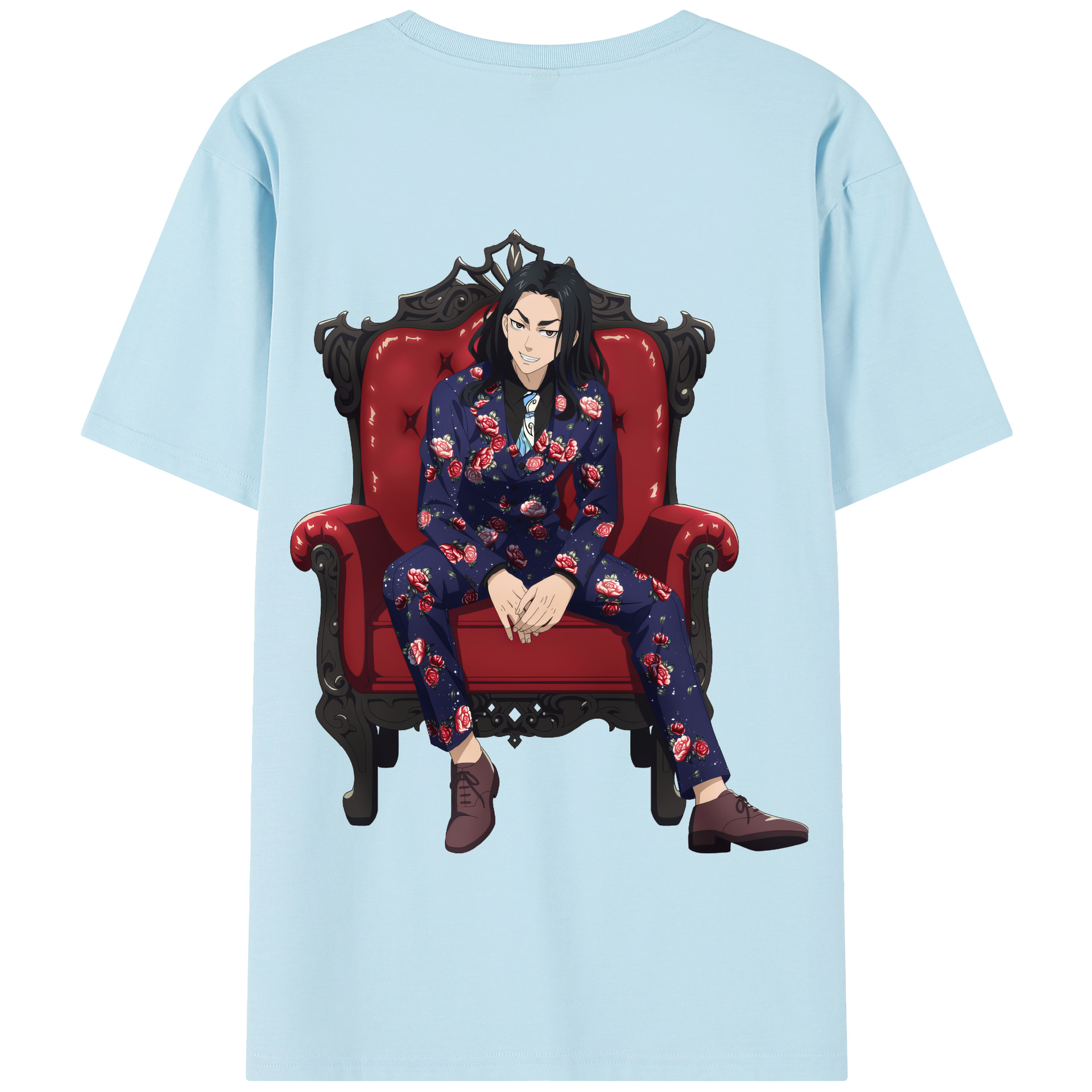 （画像用） 東京リベンジャーズ Tokyo Revengers 綿100％半袖Tシャツ（背面プリント）